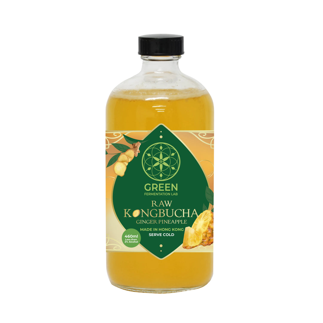 Kombucha Ginger Pineapple