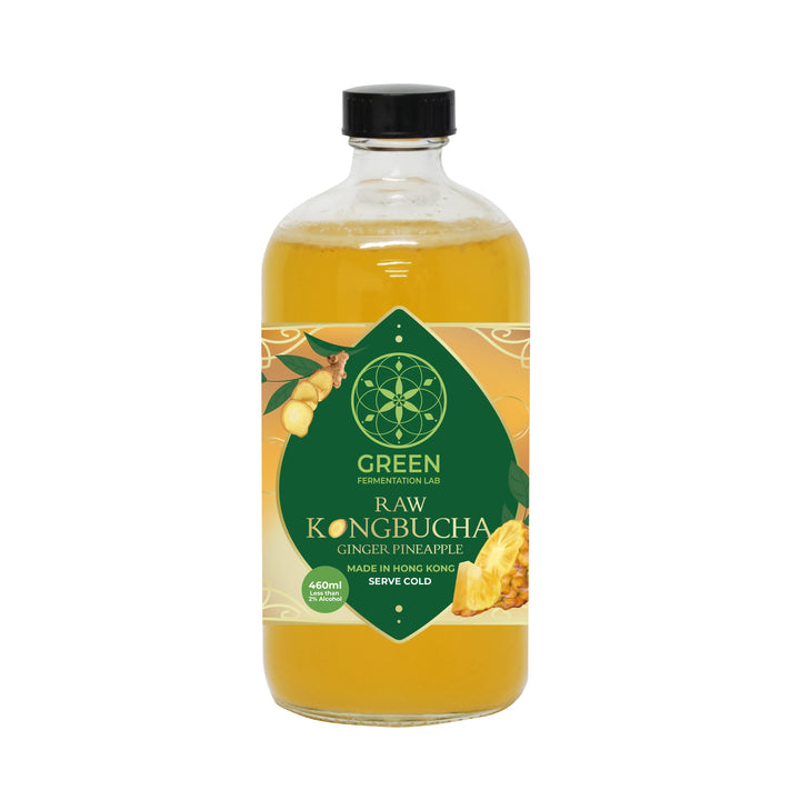Kombucha Ginger Pineapple