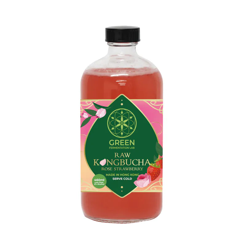 Kombucha Strawberry Rose