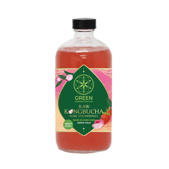 Kombucha Strawberry Rose
