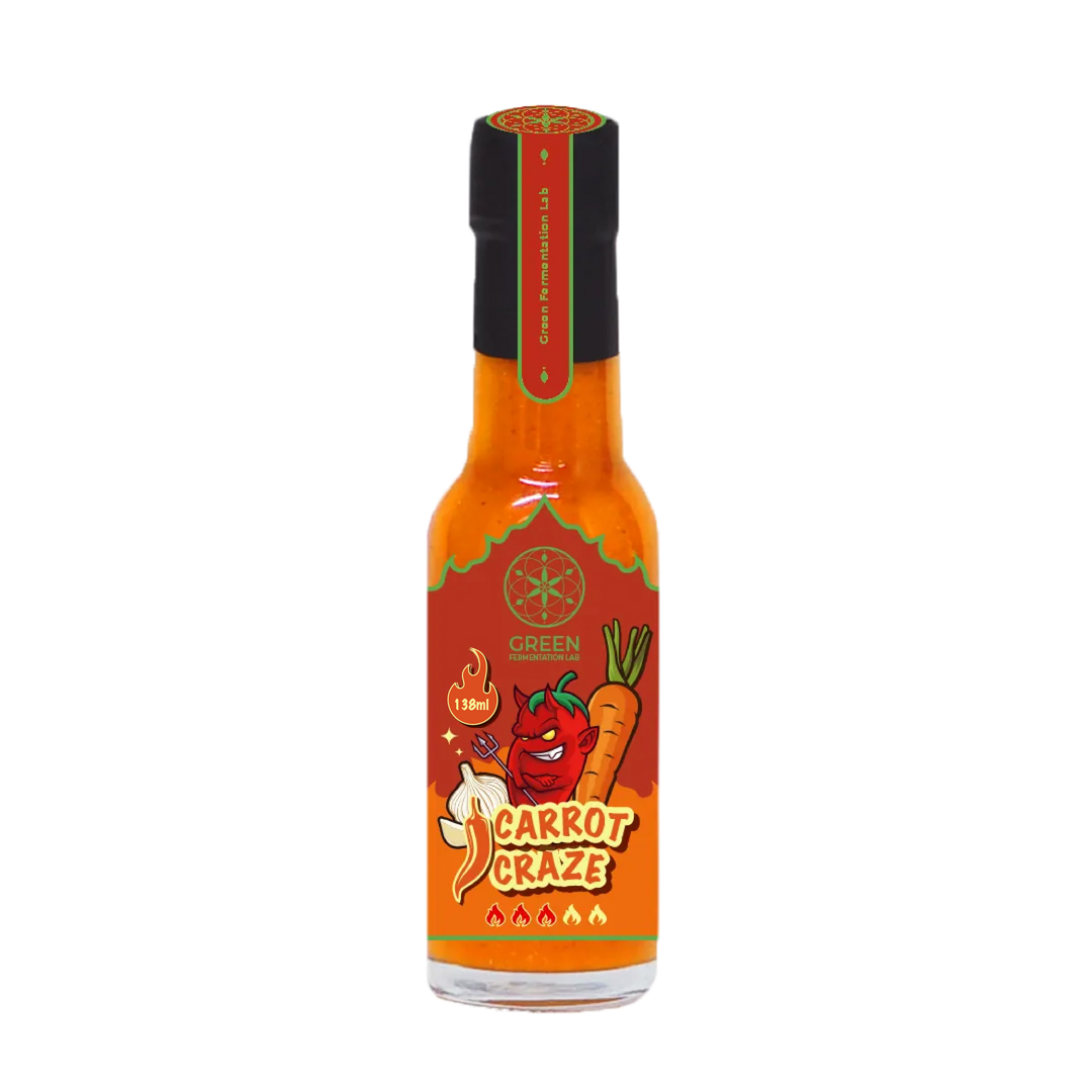 Fermented Hot Sauce - Carrot Craze
