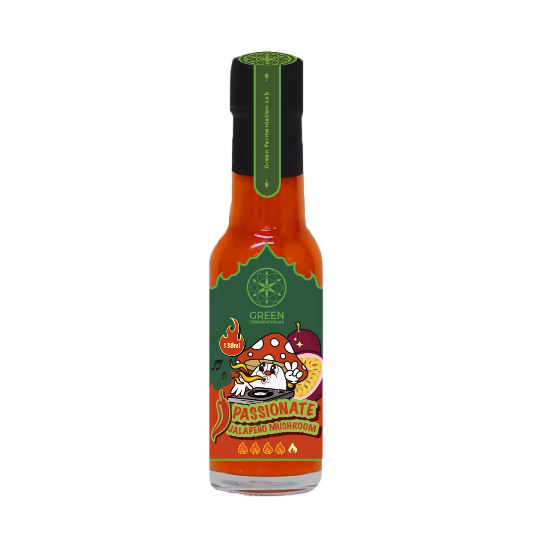Fermented Hot Sauce - Passionate Jalapeño Mushroom
