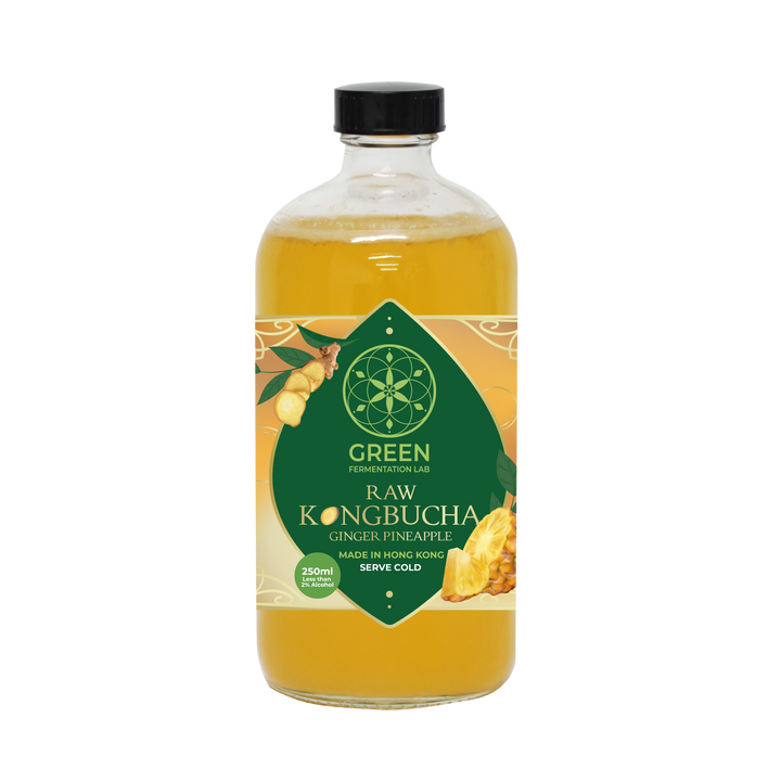 自家發酵康普茶（紅茶菌）- 薑菠蘿