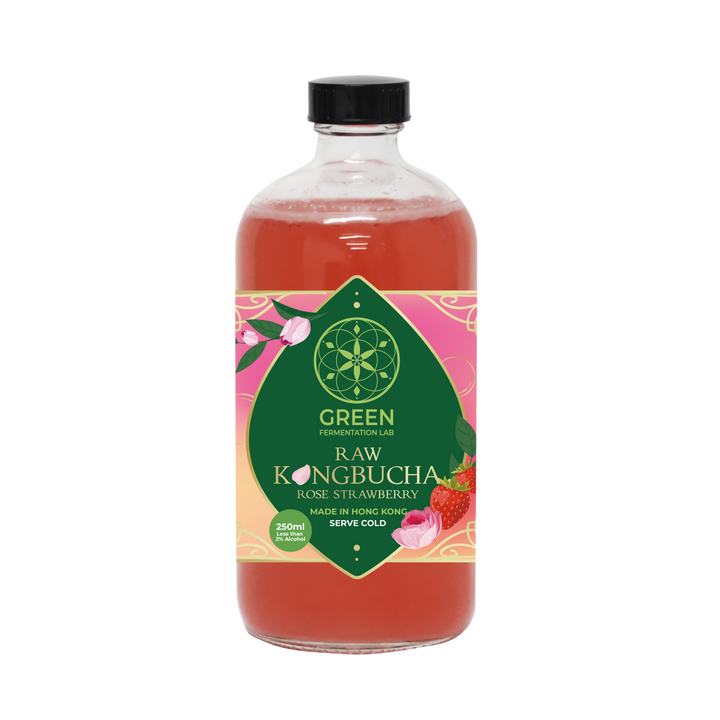自家發酵康普茶 - 玫瑰士多啤梨