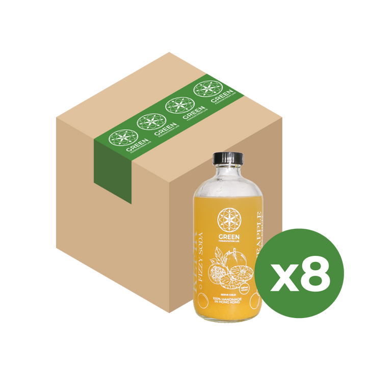 菠蘿熱情果發酵梳打
